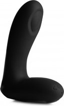 12X P-PULSE Tapping Prostate Stimulator - Black - Prostate Vibrators