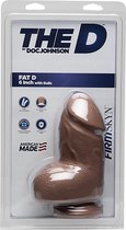 Fat D - 6 Inch with Balls - FIRMSKYN - Caramel - Realistic Dildos