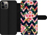 Wallet case - geschikt voor iPhone 12 Pro Max - Floral N°2