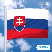 Vlag Slowakije 200x300cm - Spunpoly
