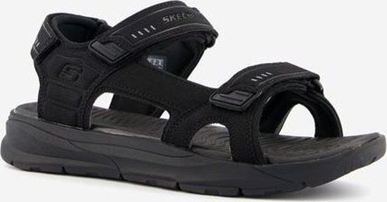 Skechers Relone Senco heren sandalen - Zwart - Maat 40 - Extra comfort -  Memory Foam | bol