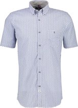 Lerros Korte mouw Overhemd - 2142161 100 WHITE (Maat: M)