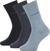 Calvin Klein 3 - Pack Crew Combed Flat Knit Sock 100001752