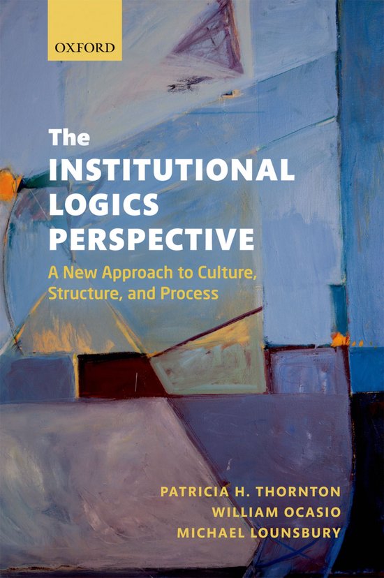 The Institutional Logics Perspective - cover