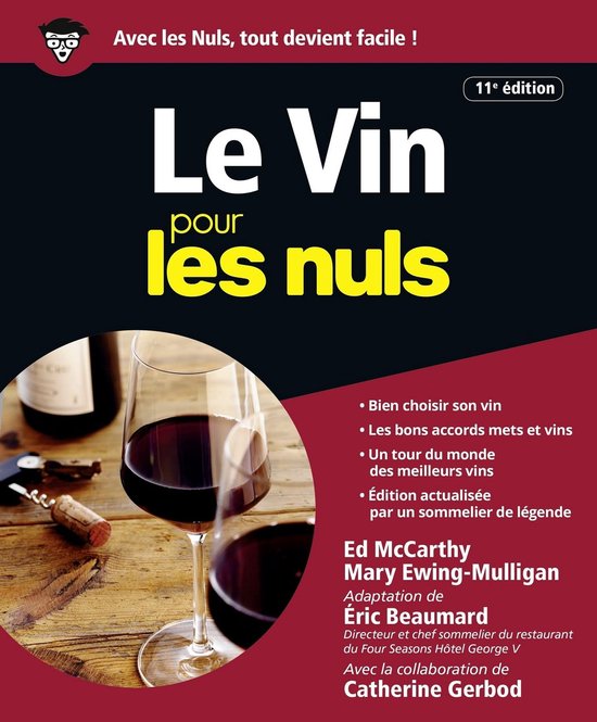 Le vin pour les Nuls, 11e édition - cover