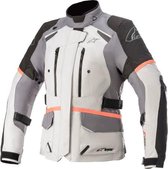 Alpinestars Stella Andes V3 Drystar Jacket Ice Gray Dark Gray Black Coral S - Maat - Jas