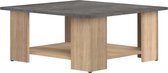 Symbiosis - Salontafel - Bruin - 67x67x31 cm