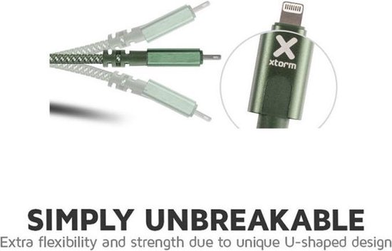 Xtorm Original USB vers Lightning (1m) Noir -CX2011