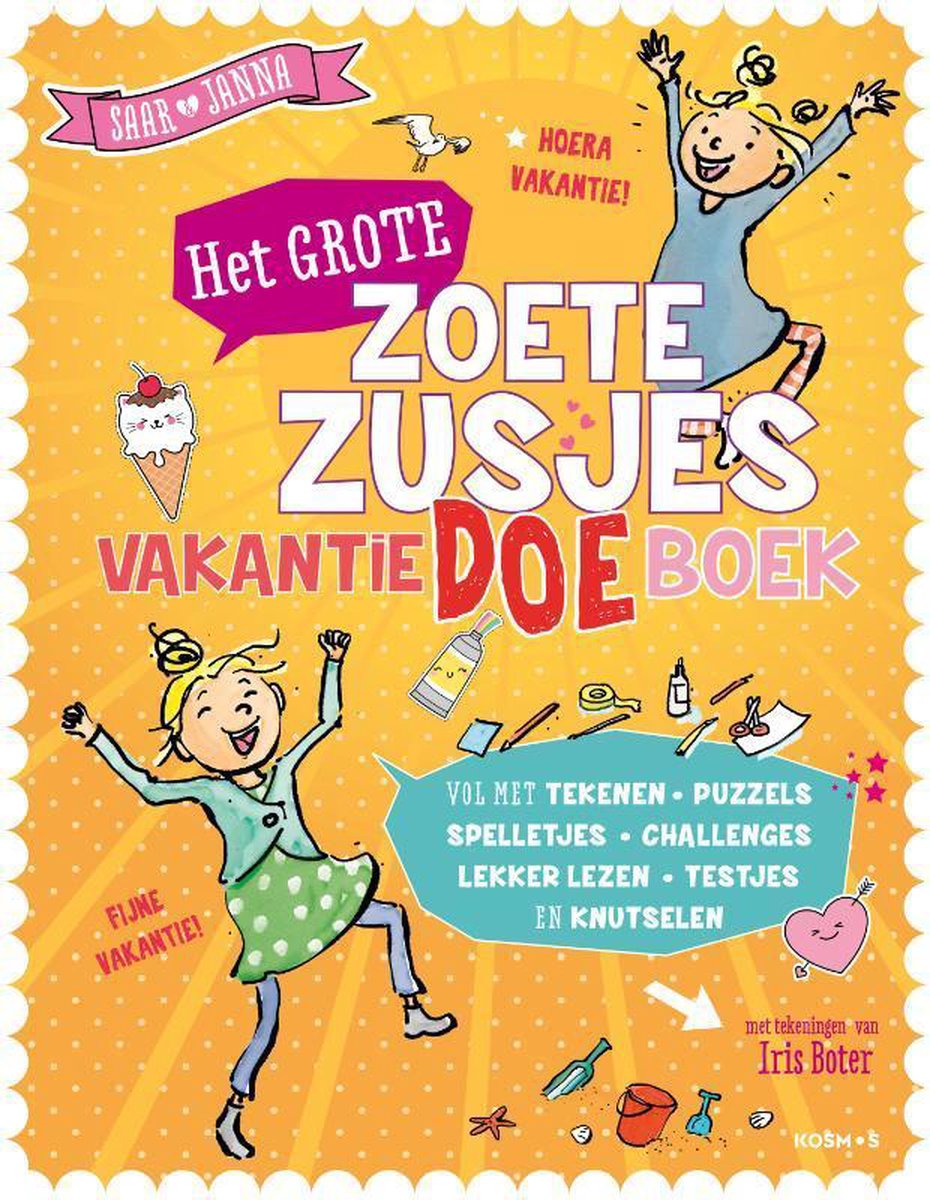 Het grote Zoete Zusjes vakantiedoeboek - Hanneke de Zoete