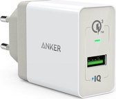 Anker PowerPort+ 1 18W Quick-Charge 3.0 Thuislader Wit