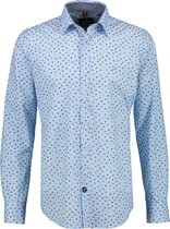 Lerros Lange mouw Overhemd - 20D1016 402 SKY BLUE (Maat: XL)
