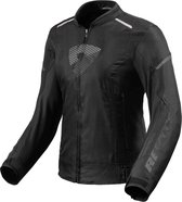 REV'IT! Sprint H2O Ladies Black Anthracite Motorcycle Jacket 40 - Maat - Jas