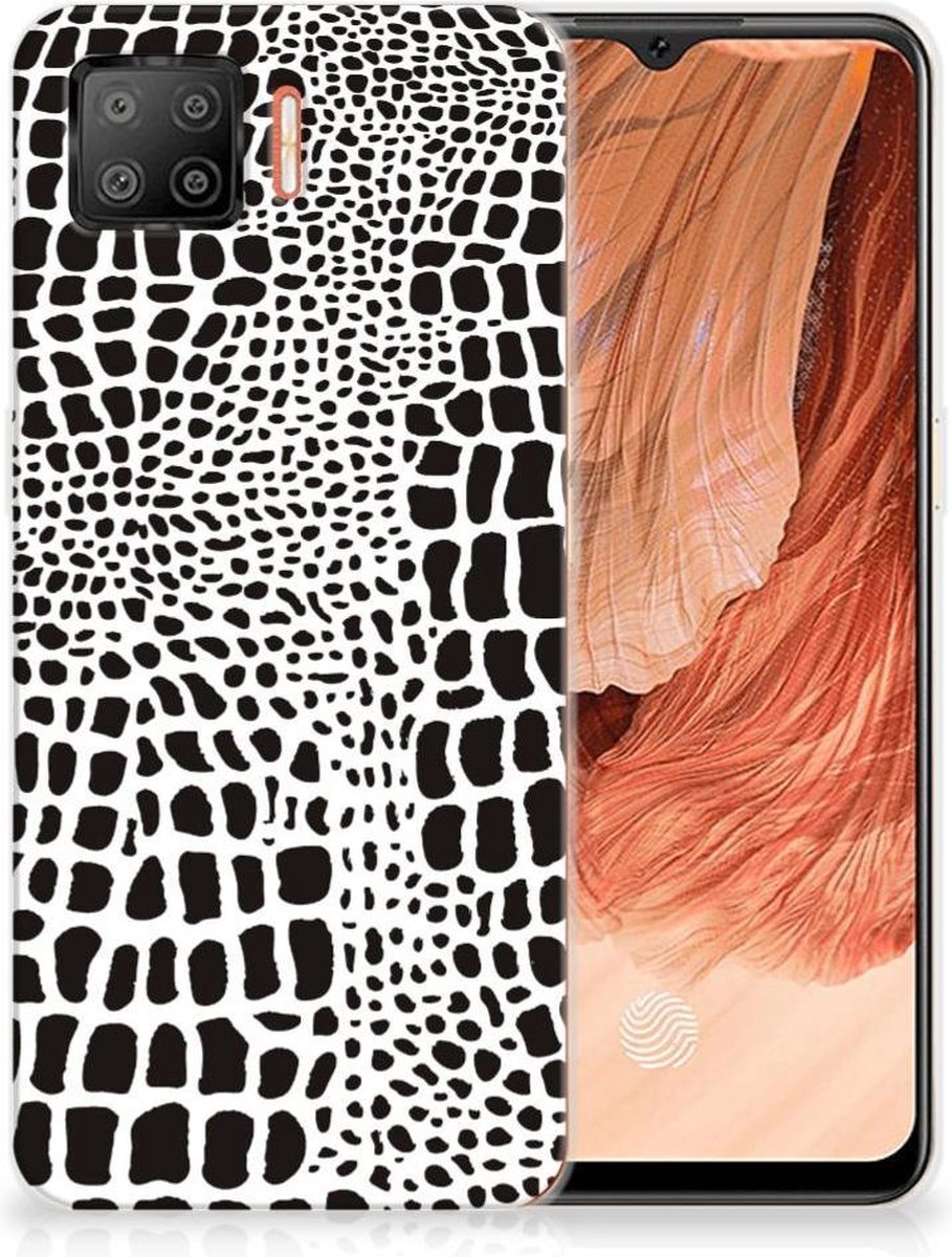 OPPO A73 4G TPU Hoesje Slangenprint