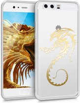 kwmobile telefoonhoesje voor Huawei P10 - Hoesje voor smartphone - Tribal Draak design