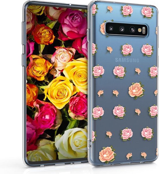 متجر مذهله kwmobile phone case pour Samsung Galaxy S10 - Coque pour smartphone en rose poudré /... | bol.com