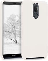 kwmobile telefoonhoesje voor Huawei Mate 10 Lite - Hoesje met siliconen coating - Smartphone case in wit