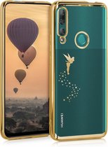 kwmobile hoesje voor Huawei Y9 Prime (2019) - backcover voor smartphone - Fee design - goud / transparant