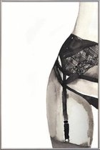 JUNIQE - Poster met kunststof lijst Halfway to Eight Points -40x60