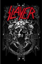 Slayer Textiel Poster Demonic Zwart
