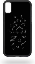 Galaxy Telefoonhoesje - Apple iPhone X / XS