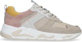 Manfield - Dames - Multicolor suède dad sneakers - Maat 37