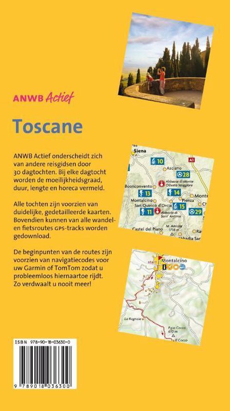 ANWB actief - Toscane, Geert van Leeuwen | 9789018036300 | Boeken | bol.com