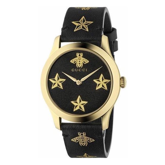 Gucci - Unisex Horloge G-Timeless YA1264055 - Zwart | bol.com
