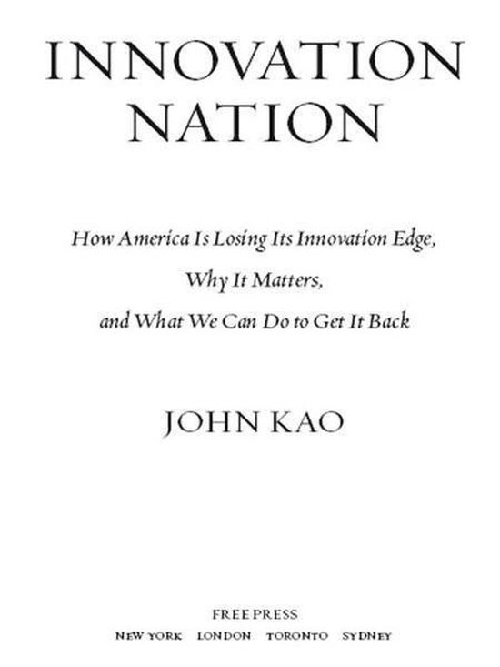 Innovation Nation - cover