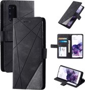 Samsung Galaxy S20 Hoesje Bookcase - Leer - Portemonnee - Book Case - Wallet - Flip Cover - Samsung Galaxy S20  - Zwart