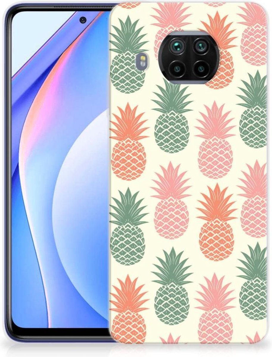 Xiaomi Mi 10T Lite Siliconen Case Ananas