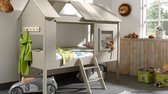 Vipack bed Boomhut Charlotte - 90 x 200 cm - taupe/wit