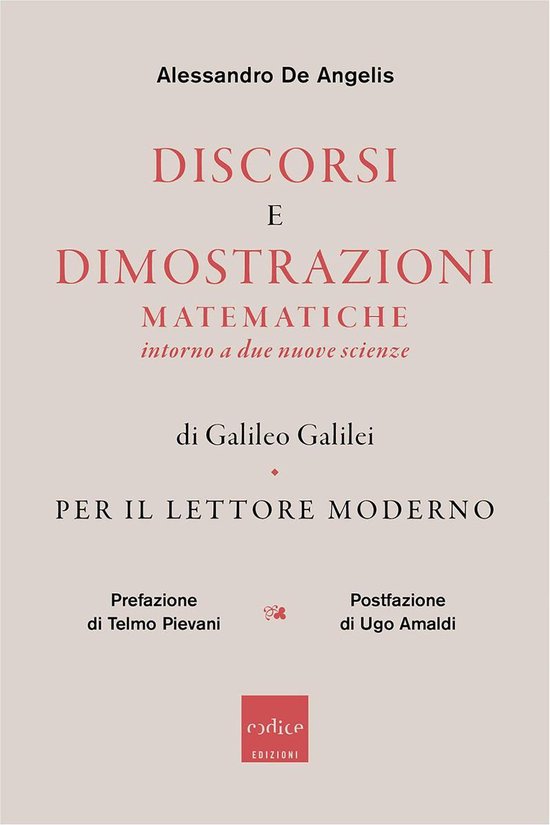 Discorsi e dimostrazioni matematiche intorno a due nuove sci ... - cover