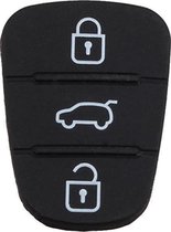 Vervangende 2-knops siliconen pad voor Hyundai / Kia autosleutelbehuizing, zonder batterij