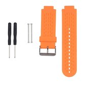 Siliconen sport polsband voor Garmin Approach S2 / S4 (oranje)