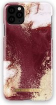 iDeal of Sweden Fashion Case voor iPhone 11 Pro Max/XS Max Golden Burgundy Marble
