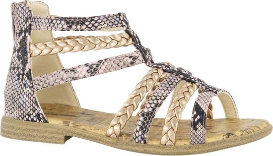 Graceland Kinderen Roze sandaal slangenprint - Maat 31 | bol.com
