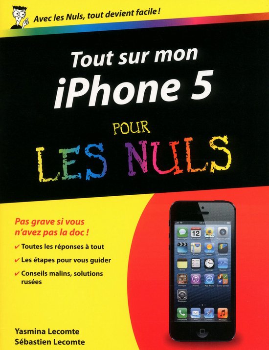 Tout sur mon Iphone 5 pour les nuls - cover