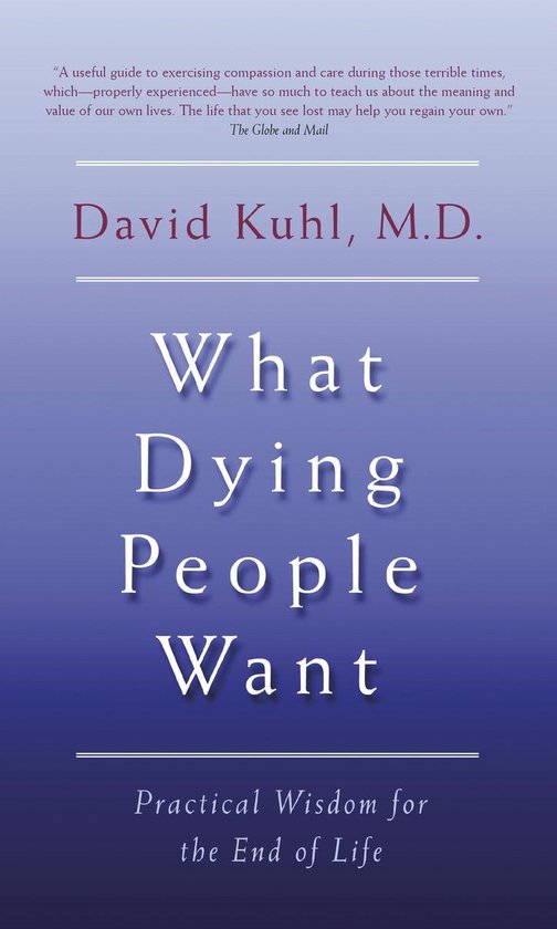 What Dying People Want - cover