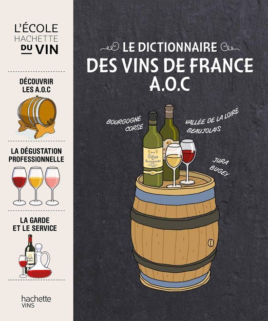 Le dictionnaire des vins de France A.O.C - cover