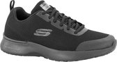 Skechers Heren Zwarte lightweight sneaker - Maat 46