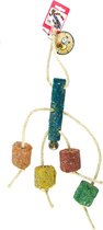Birrdeeez Coral Ball & Sisal Cluster Parrot Toy (