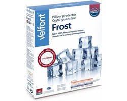 Velfont - Frost - Thermo-regulerende kussenbeschermer - Katoen - 40 x 60 cm