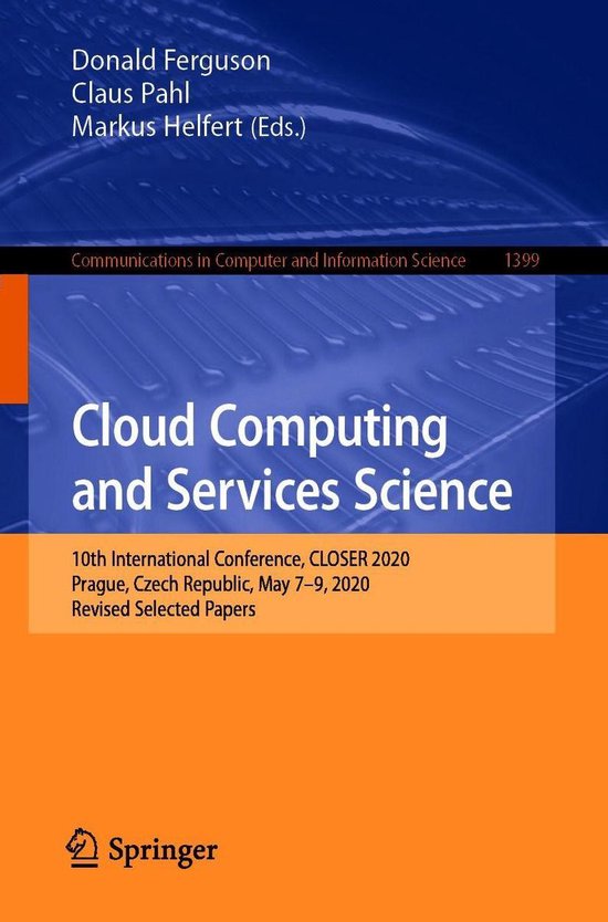 Springer Nature Proceedings Computer Science - Cloud Computi ... - cover