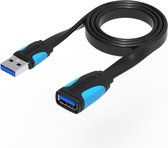 Vention A13 USB 3.0 Male naar Female verlengkabel dataoverdrachtskabel synchroniseer - Lengte 2m