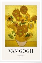 JUNIQE - Poster Van Gogh - Zonnebloemen (Tournesols, 1888) -40x60