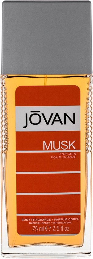 Jovan Musk 75 ml - Vaporisateur pour le corps Pour Homme | bol.com