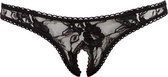 Luxe string met open kruis