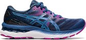 Asics Nimbus 23 dames hardloopschoenen kobalt