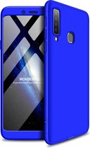Samsung Galaxy A9 (2018) Hoesje - Mobigear - 360 Serie - Hard Kunststof Backcover - Blauw - Hoesje Geschikt Voor Samsung Galaxy A9 (2018)