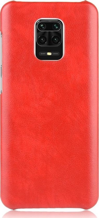 Mobigear Hoesje geschikt voor Xiaomi Redmi Note 9 Pro Telefoonhoesje Hardcase | Mobigear Excellent Backcover | Redmi Note 9 Pro Case | Back Cover - Rood
